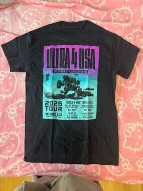 Ultra 4 Race 2026 Tour Black Graphic Tee BRAND NEW size small